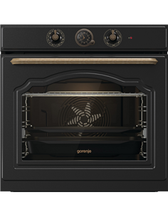 Электрический духовой шкаф Gorenje BOS67372CLB, Чёрный