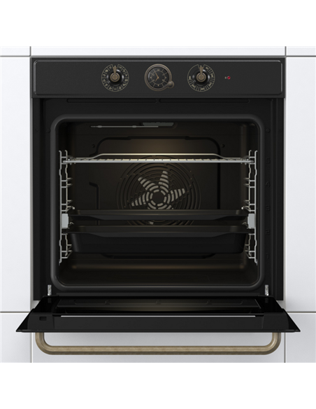 Электрический духовой шкаф Gorenje BOS67372CLB, Чёрный