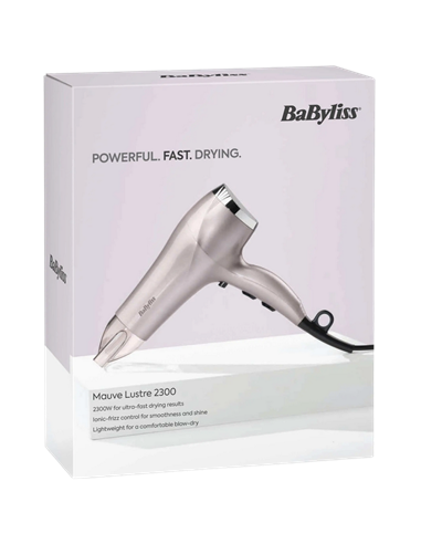 Uscător de păr BaByliss D781E, 2300W, Roz