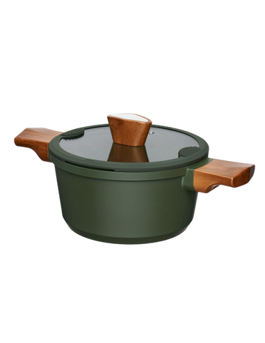 Cratiță RESTO 93701, 2,6L, 20cm, Verde
