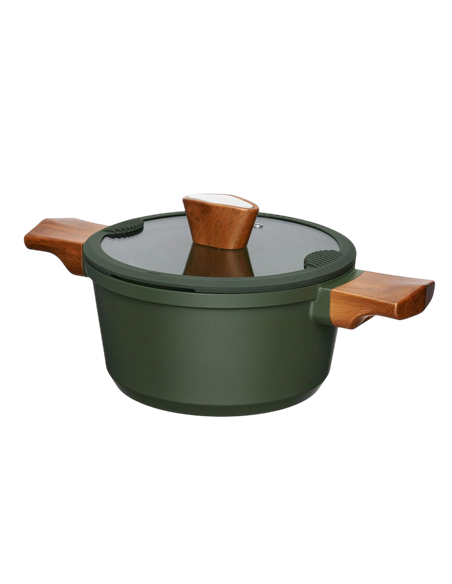 Cratiță RESTO 93701, 2,6L, 20cm, Verde