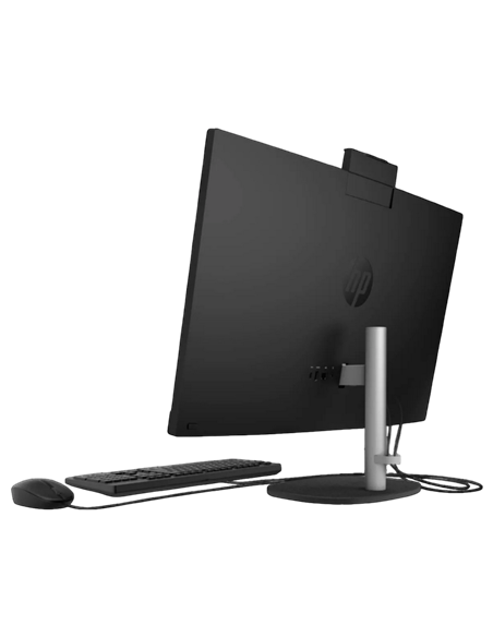 Computer All-in-One HP 27-cr1060ci , 27", Intel Core Ultra 5 125U, 16GB/512GB, FreeDOS, Negru