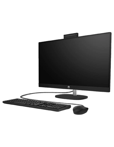 Моноблок HP 27-cr1060ci , 27", Intel Core Ultra 5 125U, 16Гб/512Гб, FreeDOS, Чёрный