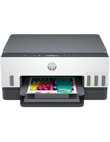 МФУ HP Smart Tank 670, Белый | Серый