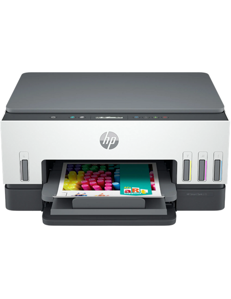 MFP HP Smart Tank 670, Alb | Gri