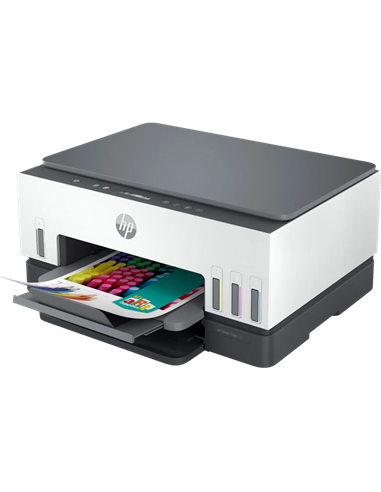 МФУ HP Smart Tank 670, Белый | Серый