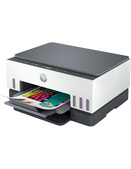 MFP HP Smart Tank 670, Alb | Gri