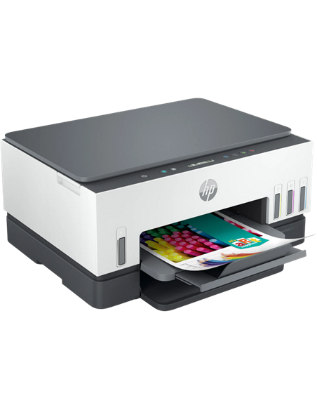 MFP HP Smart Tank 670, Alb | Gri