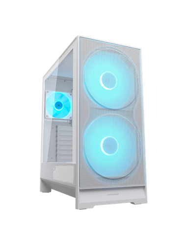 Carcasă PC Cougar Airface 180, Midi-Tower, Fără PSU, Alb