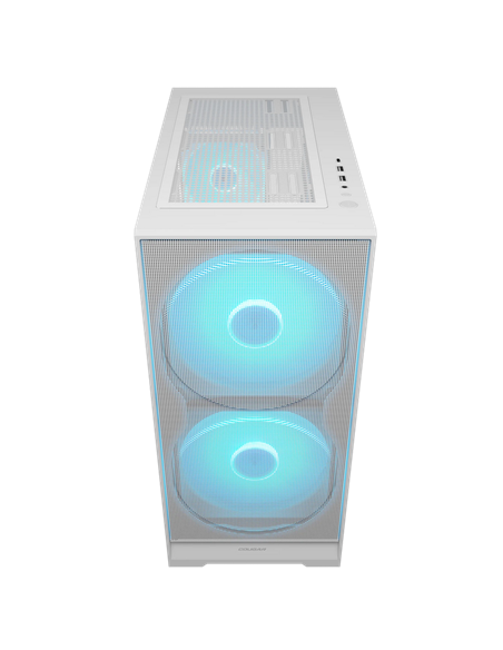 Carcasă PC Cougar Airface 180, Midi-Tower, Fără PSU, Alb