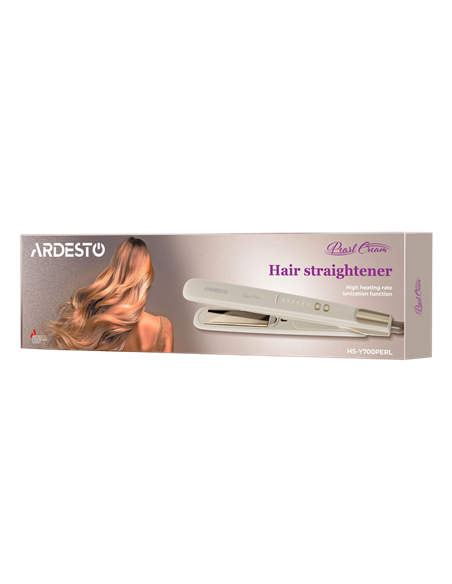 Placă de îndreptat părul Ardesto HS-Y700PERL, Bej