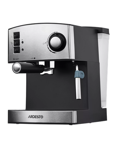 Cafetiera manuala Ardesto YCM-E1600, 850W, Oțel inoxidabil