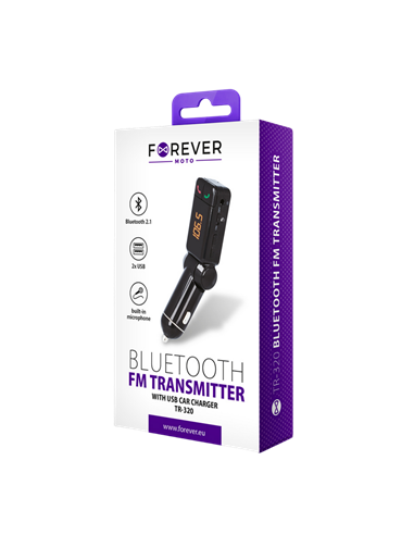 Modulator FM Forever TR-320, Negru