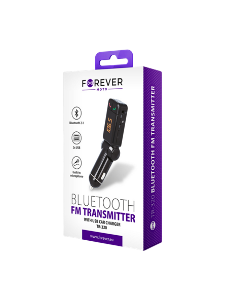 Modulator FM Forever TR-320, Negru