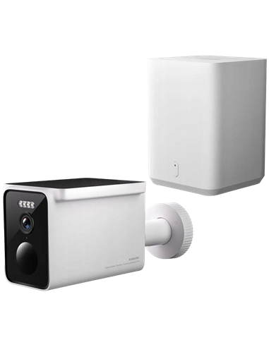 Camera de supraveghere IP Xiaomi Solar Outdoor Camera BW400 Pro Set, Alb