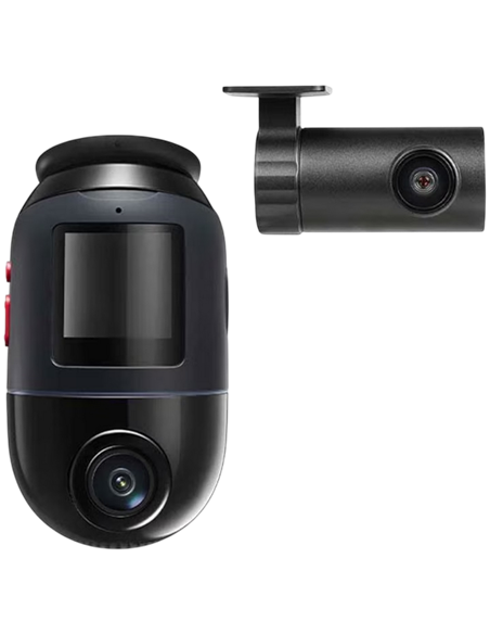 Set Dash Cam față și spate 70mai 4K Omni X800+Rear Cam, Negru