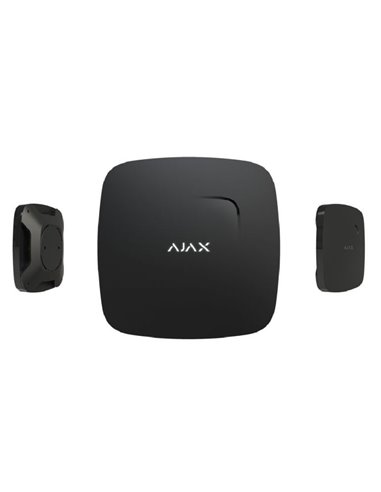 Detector de fum Ajax FireProtect, Negru