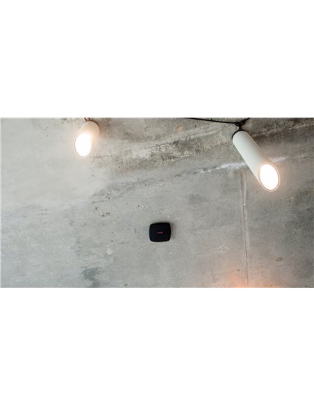 Detector de fum Ajax FireProtect, Negru