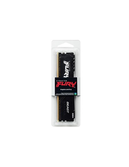 Оперативная память Kingston FURY Beast, DDR4 SDRAM, 3200 МГц, 32Гб, KF432C16BB/32