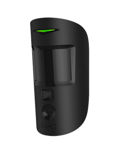 Датчик движения Ajax MotionCam (PhOD) Black, Чёрный 2