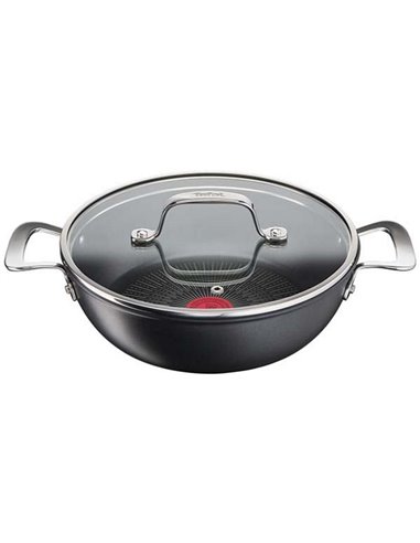 Сотейник Tefal G2557172, 26cm, Чёрный