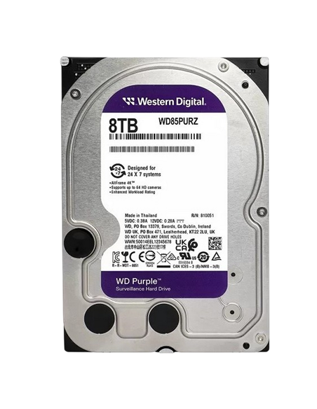 Unitate HDD Western Digital WD Purple, 3.5", 8 TB WD85PURZ