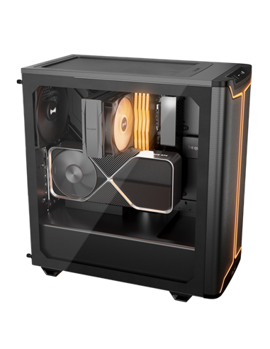 Carcasă PC be quiet! Pure Base 501 DX, Midi-Tower, Fără PSU, Negru
