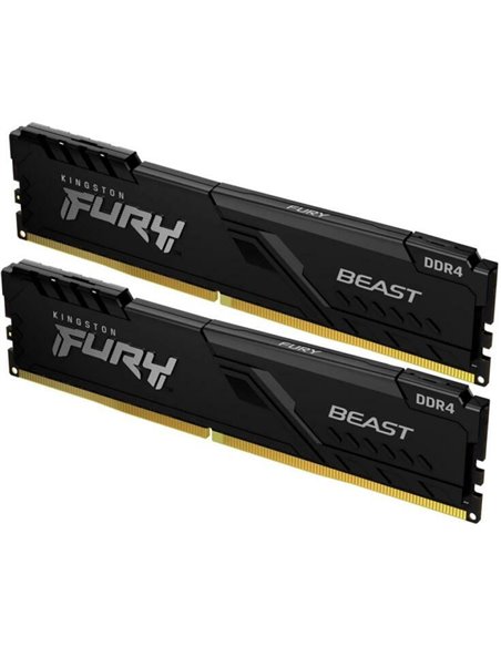 Оперативная память Kingston FURY Beast, DDR4 SDRAM, 3600 МГц, 32Гб, KF436C18BBK2/32 Оперативная память Kingston FURY Beast, DDR4 SDRAM, 3600 МГц, 32Гб, KF436C18BBK2/32