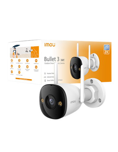 Камера видеонаблюдения IMOU Bullet 3 3MП, Белый