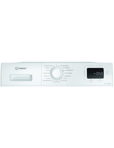 Mașină de spălat Indesit IM 642 MY , 6kg, Alb