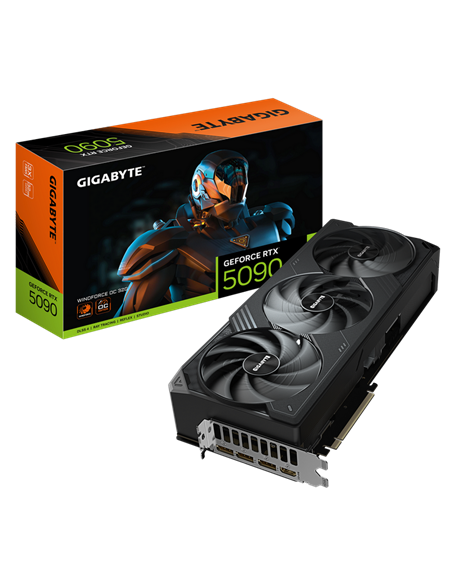 Placă Video Gigabyte WindForce OC RTX5090, 32GB GDDR7 512bit