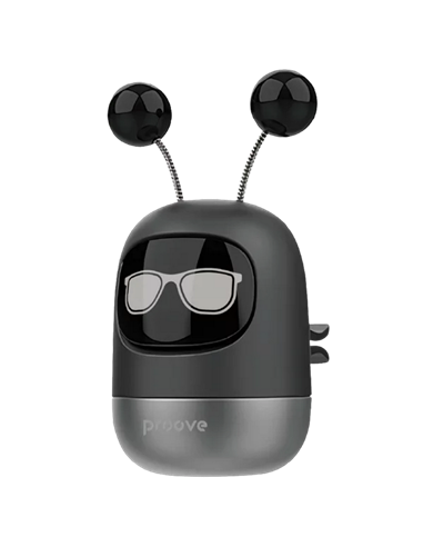 Aromatizator auto Proove Emoji Robot Ben, Negru