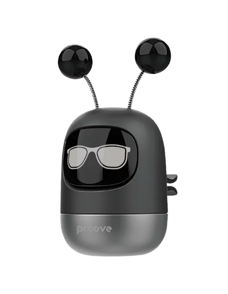 Aromatizator auto Proove Emoji Robot Ben, Negru