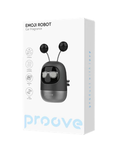 Ароматизатор для авто Proove Emoji Robot Ben, Чёрный 2