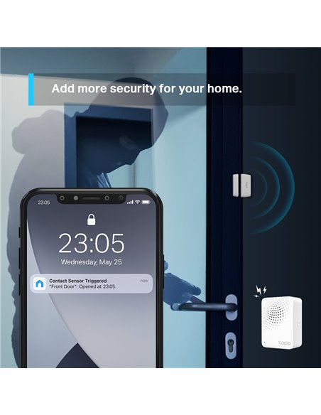 Senzor de contact inteligent TP-LINK Tapo T110, Alb