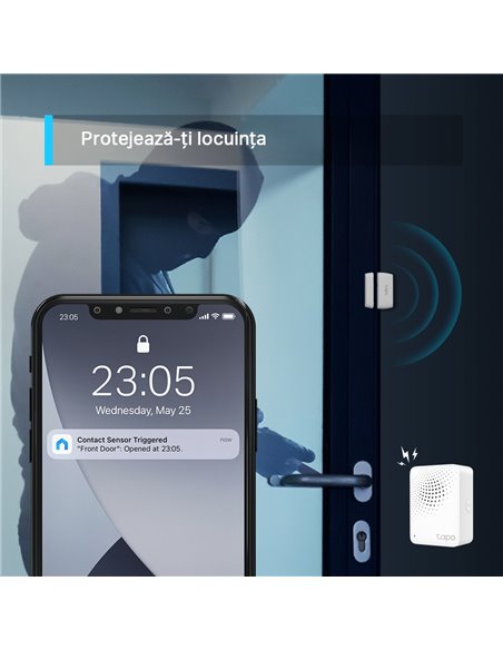 Умный контактный датчик TP-LINK Tapo T110, Белый