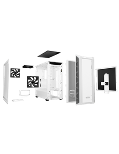 Carcasă PC be quiet! Shadow Base 800 DX, Full-Tower, Fără PSU, Alb 2