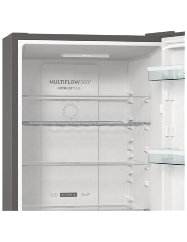Холодильник Gorenje NRK619DA2XL4, Нержавеющая сталь