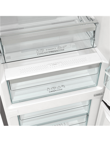 Холодильник Gorenje NRK619DA2XL4, Нержавеющая сталь