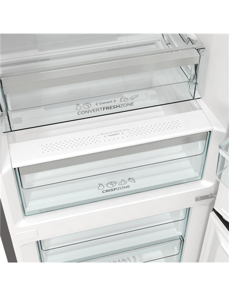 Холодильник Gorenje NRK619DA2XL4, Нержавеющая сталь