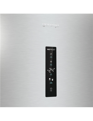 Холодильник Gorenje NRK619DA2XL4, Нержавеющая сталь