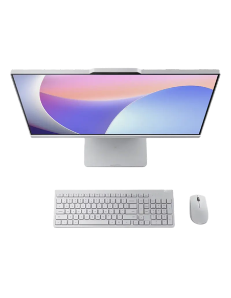 Computer All-in-One Lenovo IdeaCentre 3 24ARR9, 23,8", AMD Ryzen 5 7535HS, 16GB/512GB, Fără SO, Cloud Grey