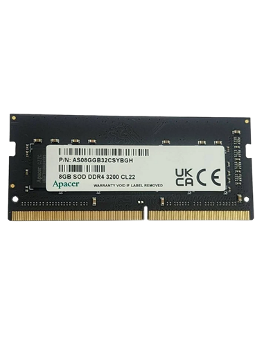 Memorie RAM Apacer AS08GGB32CSYBGH, DDR4 SDRAM, 3200 MHz, 8GB
