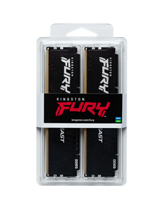 Оперативная память Kingston FURY Beast, DDR5 SDRAM, 6000 МГц, 16Гб, KF560C30BBEK2-16 2