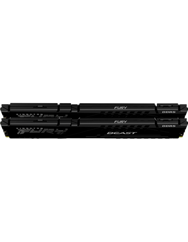 Оперативная память Kingston FURY Beast, DDR5 SDRAM, 6000 МГц, 16Гб, KF560C30BBEK2-16