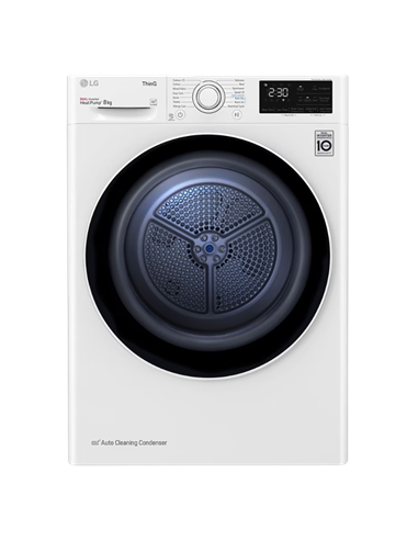 Сушильная машина LG RH80V3AV6N, 8кг, Белый