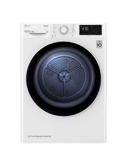 Сушильная машина LG RH80V3AV6N, 8кг, Белый
