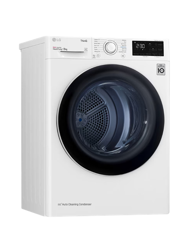 Сушильная машина LG RH80V3AV6N, 8кг, Белый