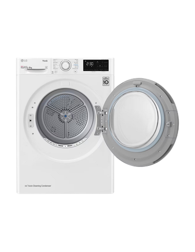 Сушильная машина LG RH80V3AV6N, 8кг, Белый