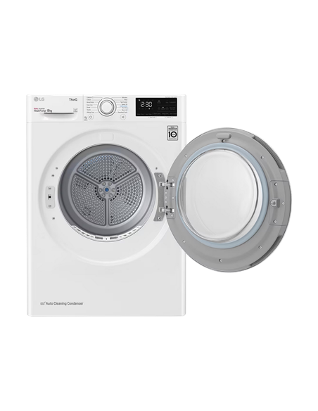 Сушильная машина LG RH80V3AV6N, 8кг, Белый